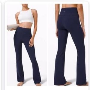lululemon Groove Flare Pant Super High Rise - Navy